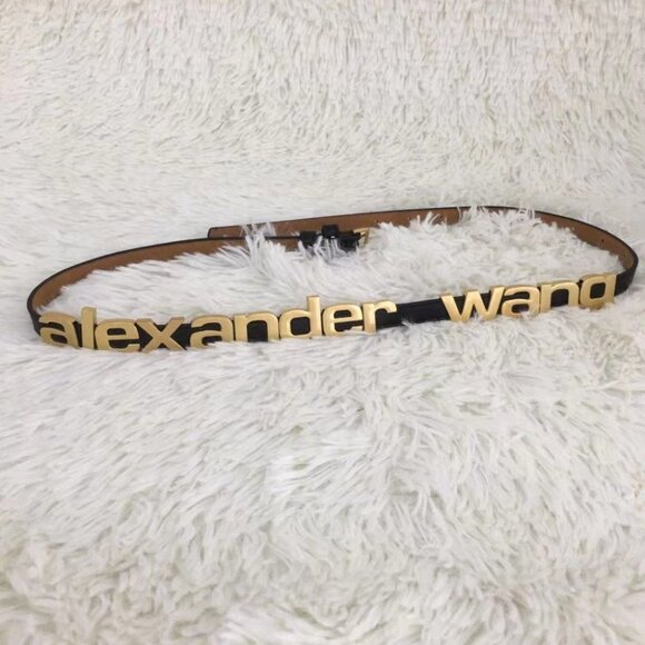 Alexander Wang Metal Logo Belt - Picture 2 of 9